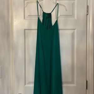 Silk maxi dress. Perfect for wedding guest.